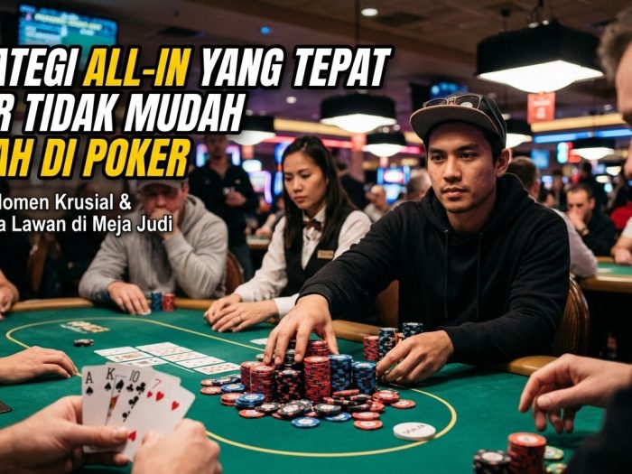strategi all in poker